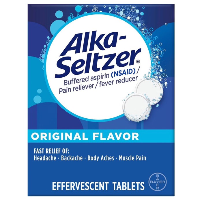 Alka-Seltzer Pain Reliever Original Flavor
