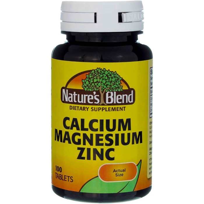 Nature's Blend Calcium/Magnesium/Zinc Tablets