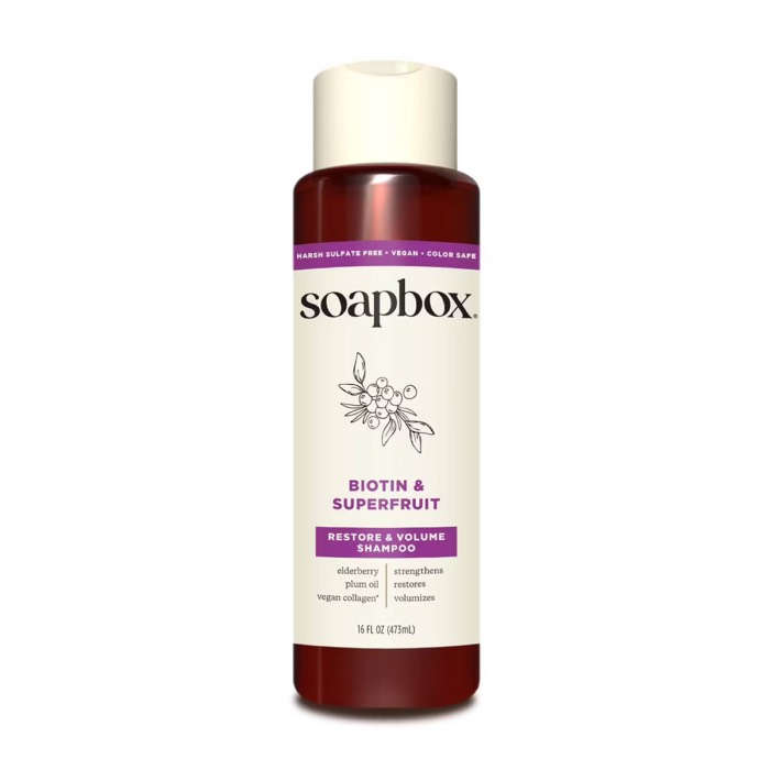 Soapbox Biotin & Superfruit Blend Shampoo