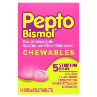 Pepto Bismol Stomach Relief Chewable Tablets