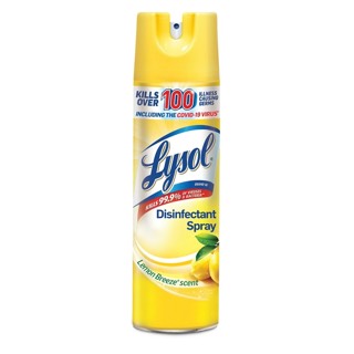 Lysol Lemon Breeze Disinfectant Spray