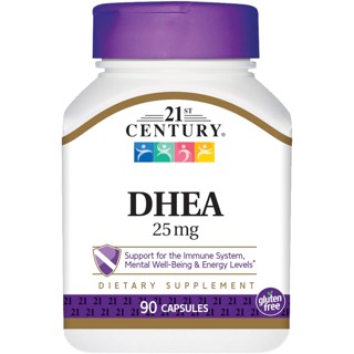21st Century Dhea 25mg Capsules