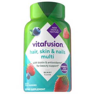 Vitafusion Hair, Skin & Nails Berry Biotin & Antioxidants Gummies