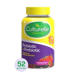 Culturelle Probiotic + Prebiotic Gluten Free Gummies