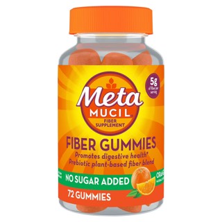 Metamucil Fiber Sugar-Free Orange Gummies