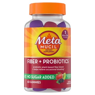 Metamucil Digestive Fiber + Probiotic Gummies