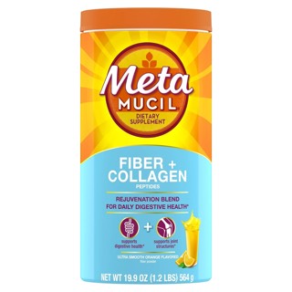 Metamucil Fiber + Collagen Orange Powder