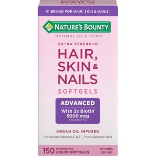 Nature's Bounty Optimal Solutions Hair, Skin & Nails Extra-Strength Tablets