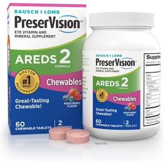 PreserVision AREDS 2 Mixed Berry Chewable Tablets