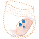 Tranquility Regular TopLiner Booster Pads Regular image 2