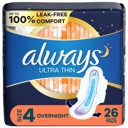 Size 4 - Ultra Thin Overnight