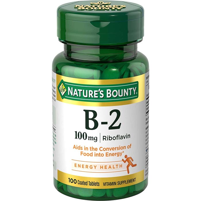 Nature's Bounty Vitamin B2 Riboflavin