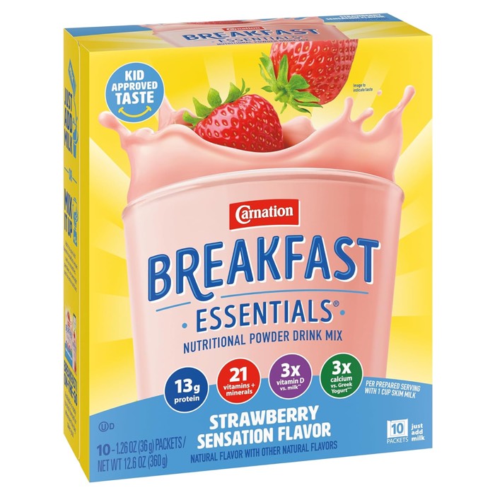 Carnation Breakfast Essentials Powder