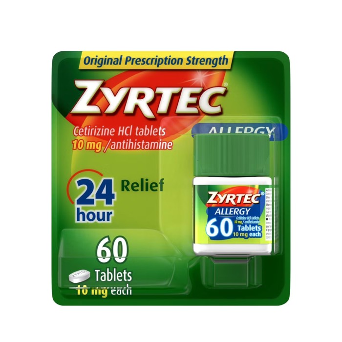 Zyrtec 24 Hour Adult Allergy Relief