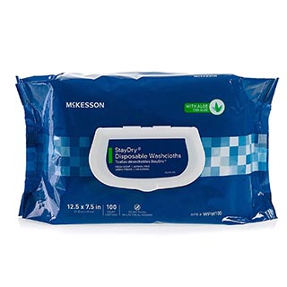 McKesson Personal Cleansing Wipe StayDry