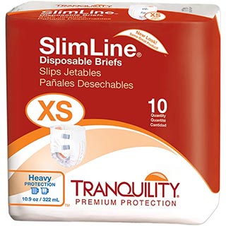 Tranquility SlimLine Disposable Briefs