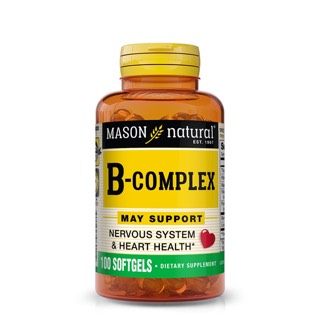 Mason Natural B Complex Softgels