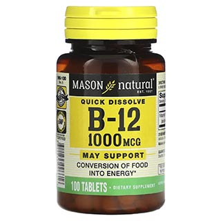 Mason Natural Vitamin B12