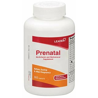 Leader Prenatal Multivitamin Caplets