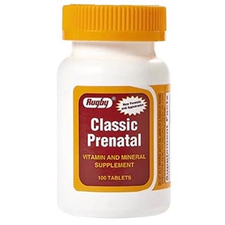 Rugby Classic Prenatal Vitamins