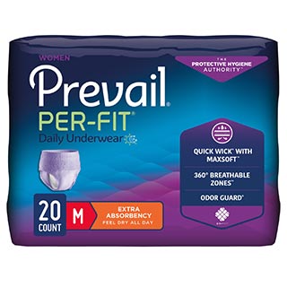 Prevail Per-Fit Female Daily Underwear