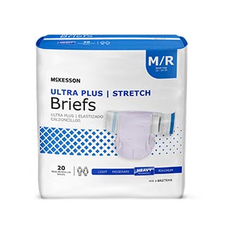 McKesson Ultra Plus Stretch Briefs