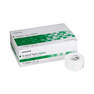 McKesson Surgical Tape White Paper NonSterile