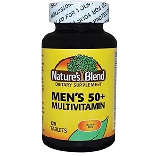 Nature's Blend Men's 50+ Multivitamin