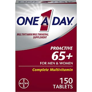 One A Day Complete Multivitamin 65+