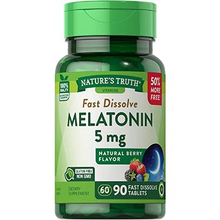 Nature's Truth Melatonin Fast Dissolve Tablets