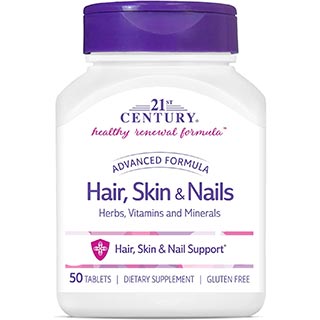 21st Century Hair, Skin & Nails Support Tablets