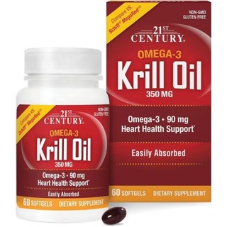 21st Century Omega-3 Krill Oil Softgels