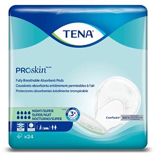 Tena Proskin Night Super Absorbent Pads