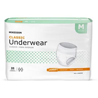 McKesson Classic Pull On Underwear