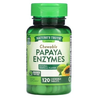 Nature's Truth Chewable Papaya Enzymes