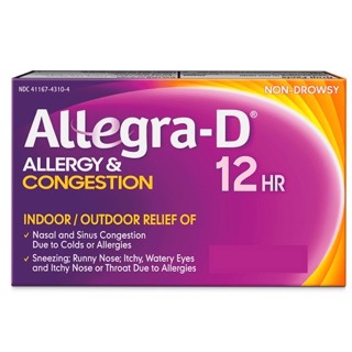 Allegra 12 Hour Allergy Relief 