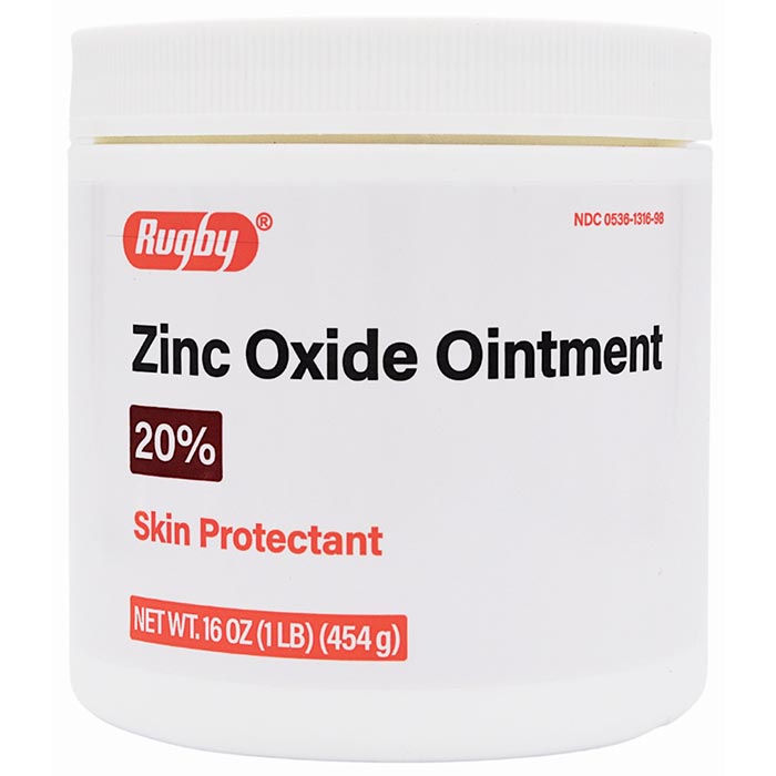 Rugby 20% Zinc Oxide Ointment