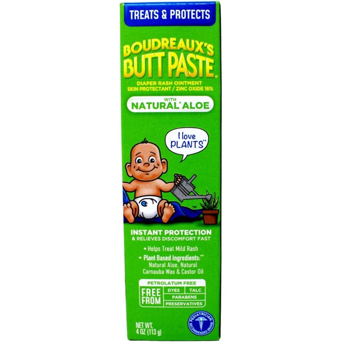 Boudreaux's Butt Paste Diaper Rash Ointment