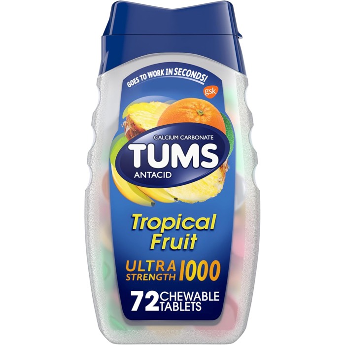 Tums Ultra Strength Chewable Tablets