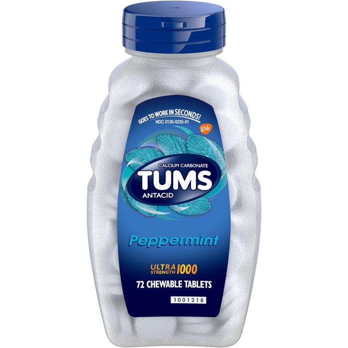 Tums Ultra Strength Chewable Tablets