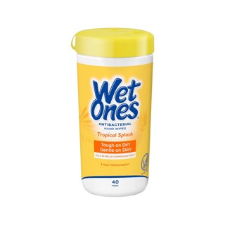 Wet Ones Tropical Splash Antibacterial Hand Wipes
