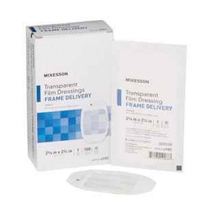 McKesson Transparent Film Dressings Frame Delivery