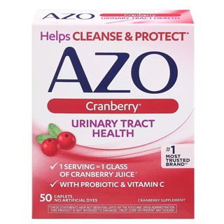 Azo Cranberry Urinary Tract Health 250mg Caplets